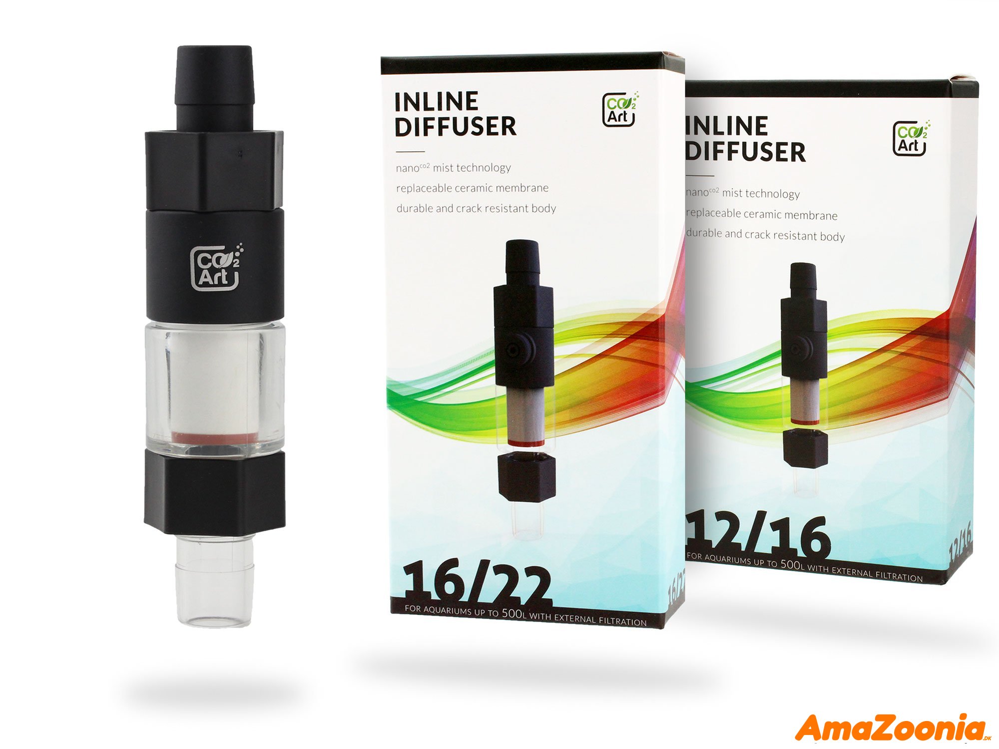 CO2Art Inline Atomizer Diffuser 12/16 mm 