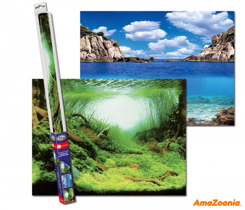 Akvarie baggrund 60cm