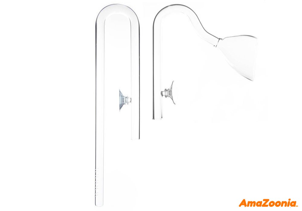 Glas lily pipe in/out flow  12/16mm